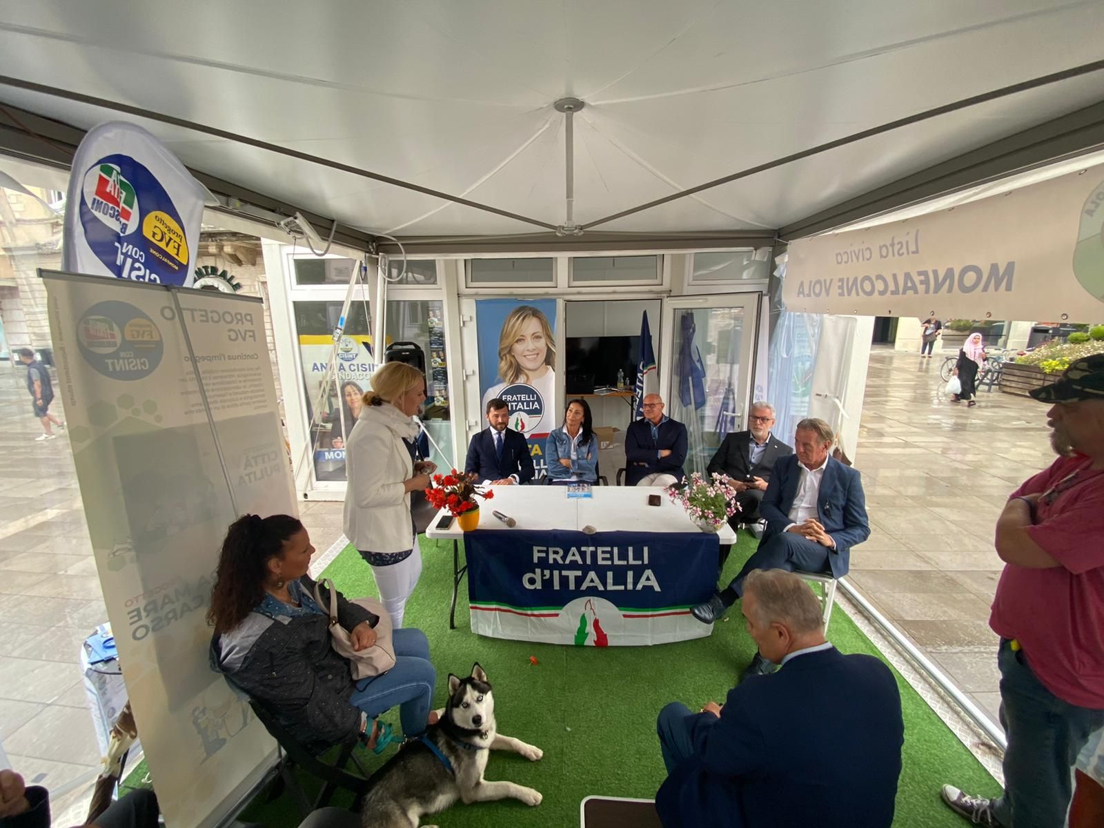 Immagine per Fratelli d'Italia con Cisint, «governare non con ideologia ma competenza»